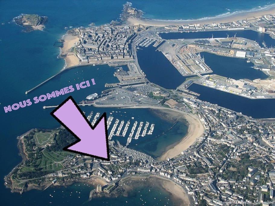 Appartement Aquaroom Rdc - Plage 50M - Rue Gratuite Saint-Malo Exterior photo